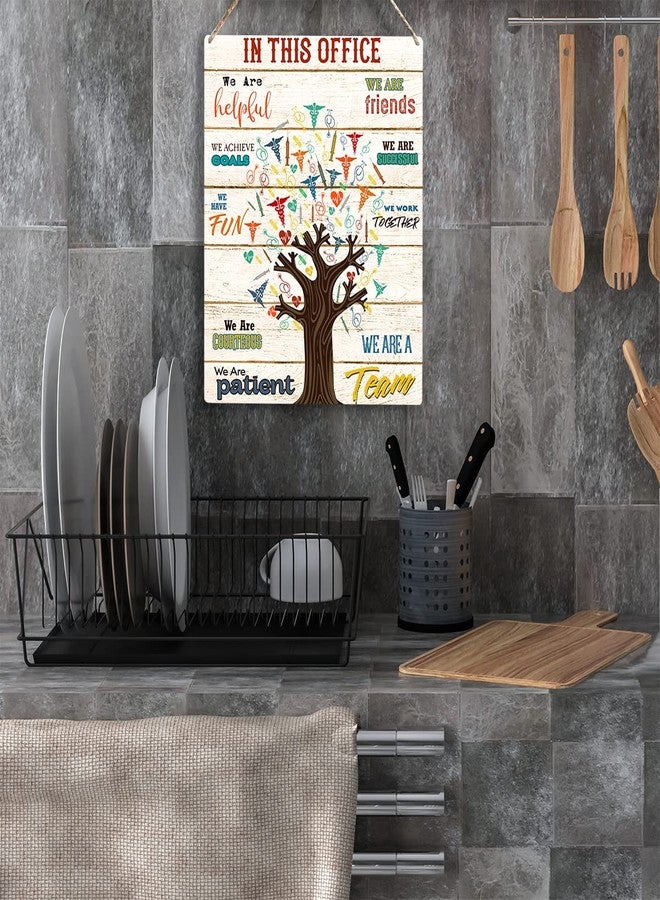 YCYD Motivational Quotes Wall Art Office Bedroom Wooden Hanging Sign 10x8 Inches - Image 4